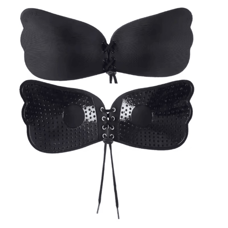 Seamless Self Adhesive Strapless Push Up Bra Invisible Silicone Lift 2