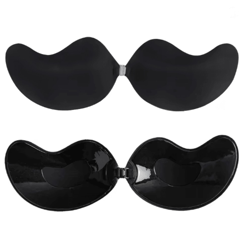Seamless Self Adhesive Strapless Push Up Bra Invisible Silicone Lift 4