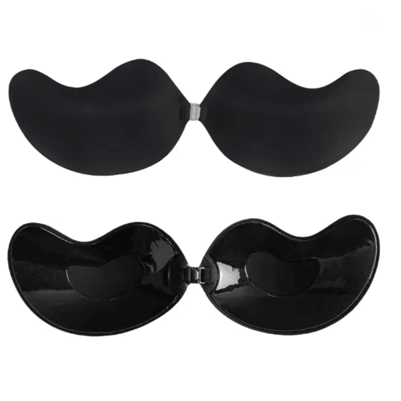 Seamless Self Adhesive Strapless Push Up Bra Invisible Silicone Lift 4
