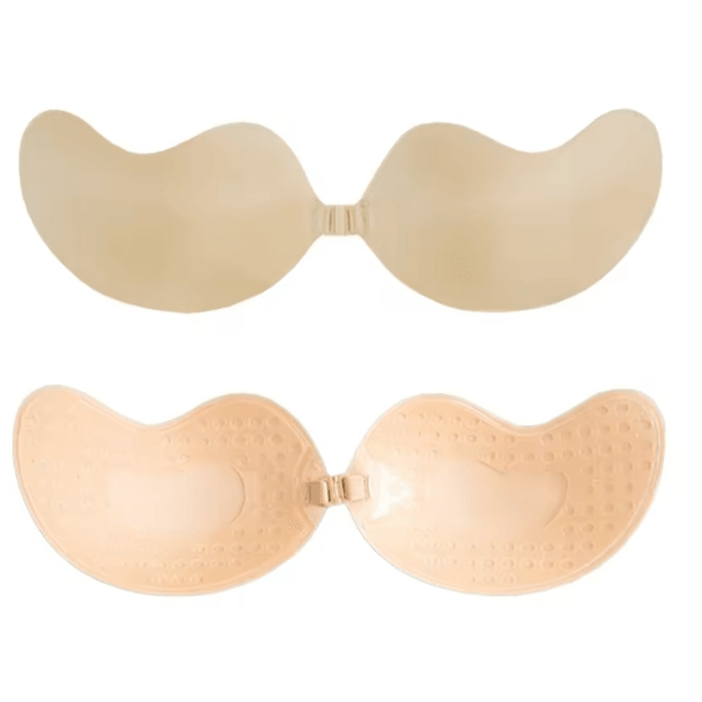 Seamless Self Adhesive Strapless Push Up Bra Invisible Silicone Lift 5