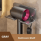 Wall Mounted Hair Dryer Holder Bathroom Organizer Shelf 3