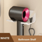 Wall Mounted Hair Dryer Holder Bathroom Organizer Shelf 4