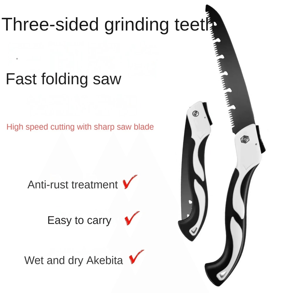 Portable Folding Hand Saw Multifunction Garden Pruning Tool 0