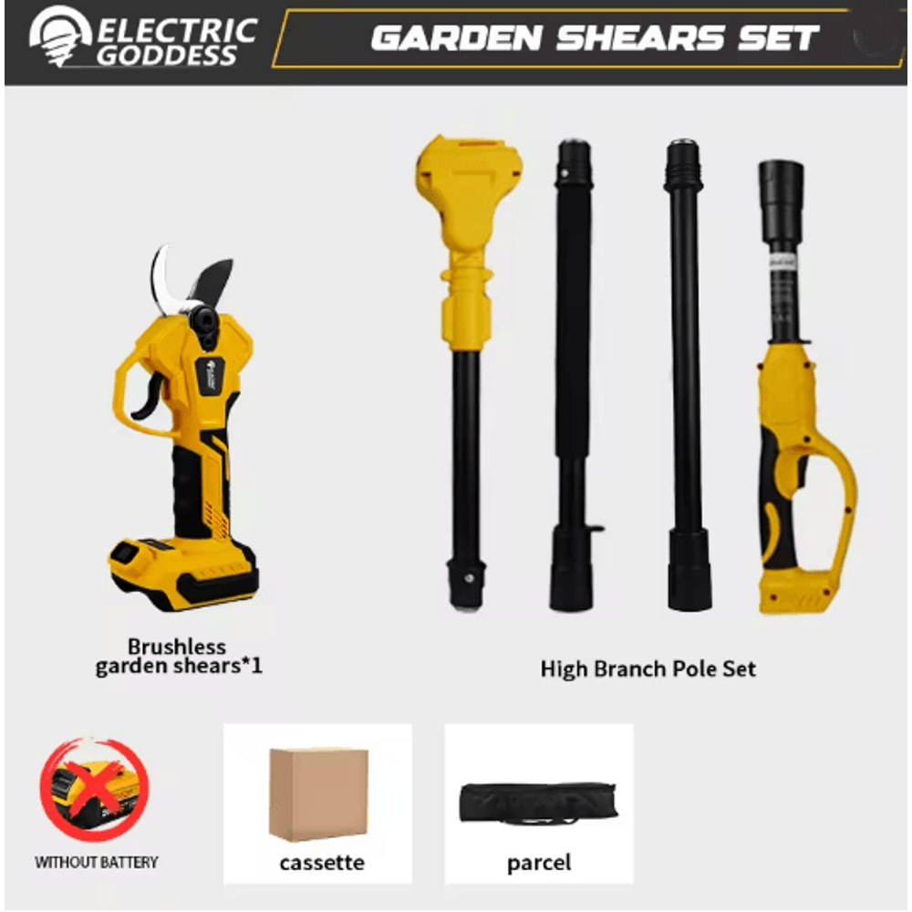 6 Inch Brushless Electric Pole Chainsaw For Dewalt 20V Battery 5