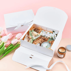 elegant butterfly ribbon gift boxes set of 10 for jewelry and cosmetics