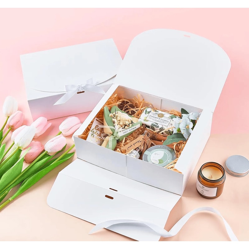 Elegant Butterfly Ribbon Gift Boxes Set Of 10 For Jewelry And Cosmetics 0