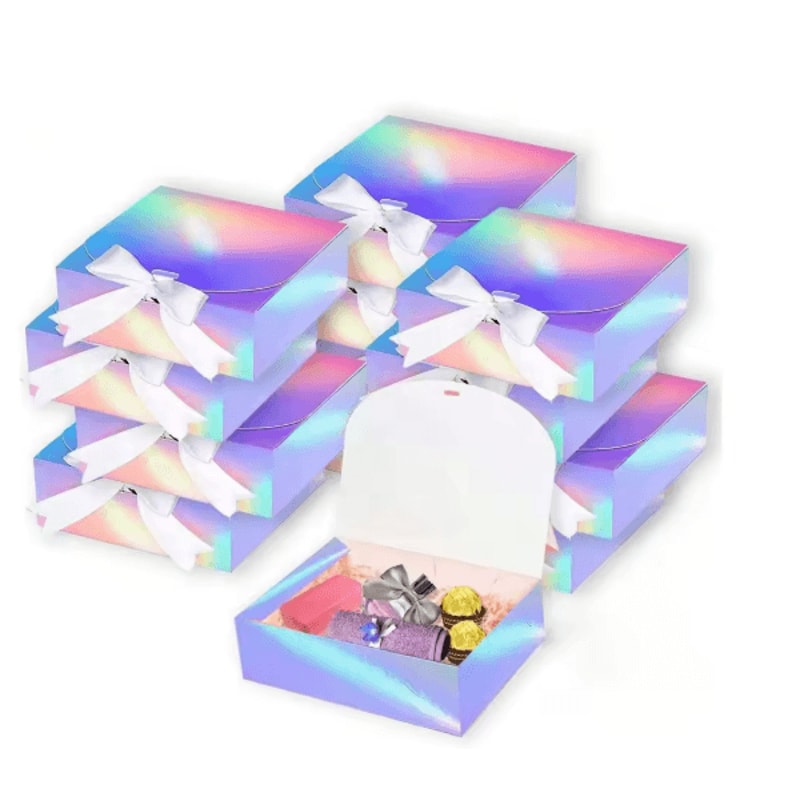 Elegant Butterfly Ribbon Gift Boxes Set Of 10 For Jewelry And Cosmetics 5