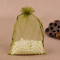 50 Piece Organza Gift Bags Sheer Jewelry And Party Favor Pouches 5