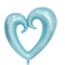 40 Inch Giant Heart Foil Balloon For Valentine And Wedding Decor 1