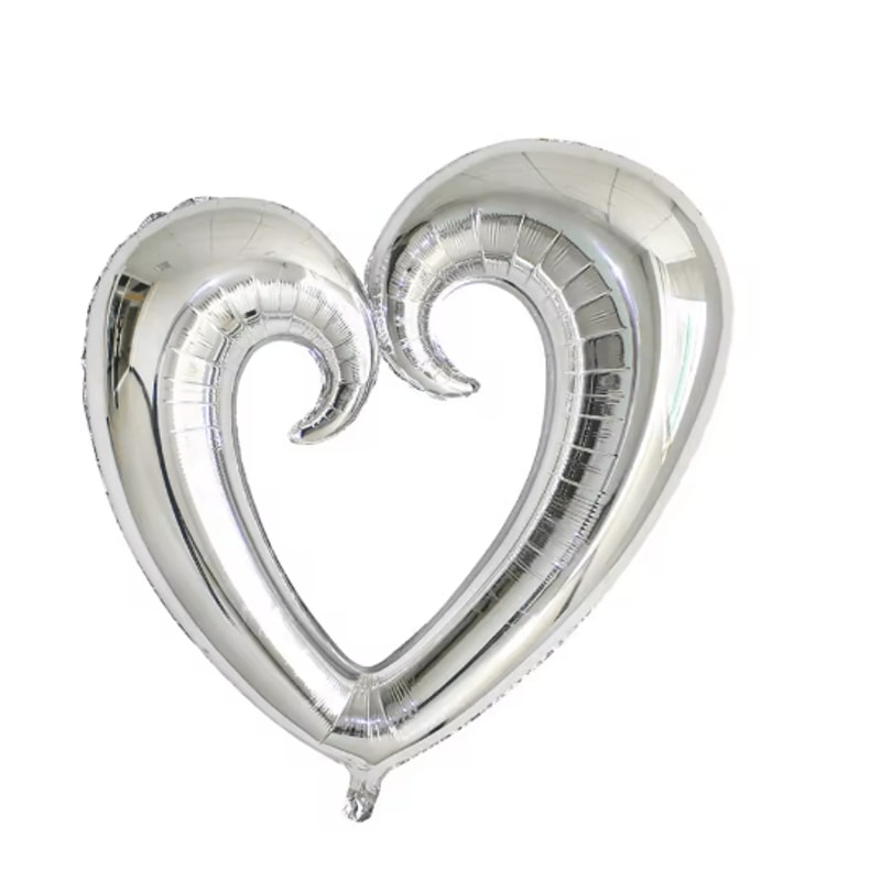 40 Inch Giant Heart Foil Balloon For Valentine And Wedding Decor 4