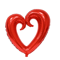 40 Inch Giant Heart Foil Balloon For Valentine And Wedding Decor 5