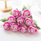 Long Stem Artificial Silk Roses For Wedding Bouquet And Home Decor 14