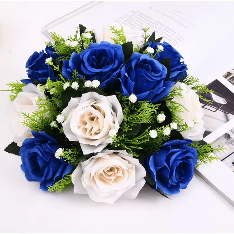 Artificial Flower Ball Centerpiece For Wedding And Party Decor 7