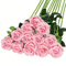 12 Piece Realistic Artificial Rose Bouquet For Wedding And Home Decor 7