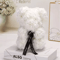 25cm Rose Teddy Bear Gift In Luxury Box Romantic Artificial Flower Bear For Her 11