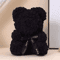 25cm Rose Teddy Bear Gift In Luxury Box Romantic Artificial Flower Bear For Her 12