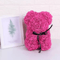 25cm Rose Teddy Bear Gift In Luxury Box Romantic Artificial Flower Bear For Her 29
