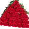 50 Piece Real Touch Artificial Roses Velvet Fake Rose Flowers For DIY Wedding Decor 0