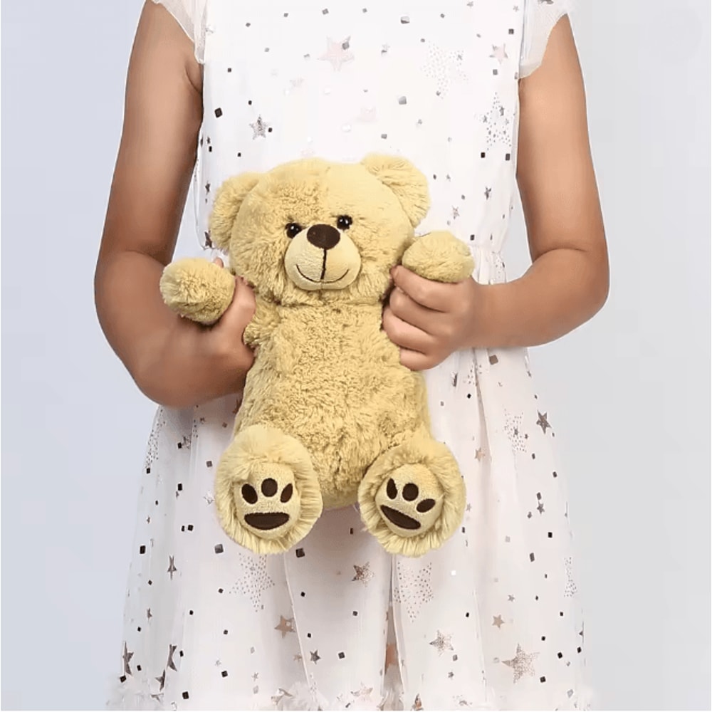 8 Inch Brown Teddy Bear Plush Toy Soft Stuffed Animal Gift For Kids 4