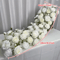 2m Red Rose Flower Garland Wedding Backdrop And Table Runner Decor 4