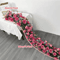2m Red Rose Flower Garland Wedding Backdrop And Table Runner Decor 7