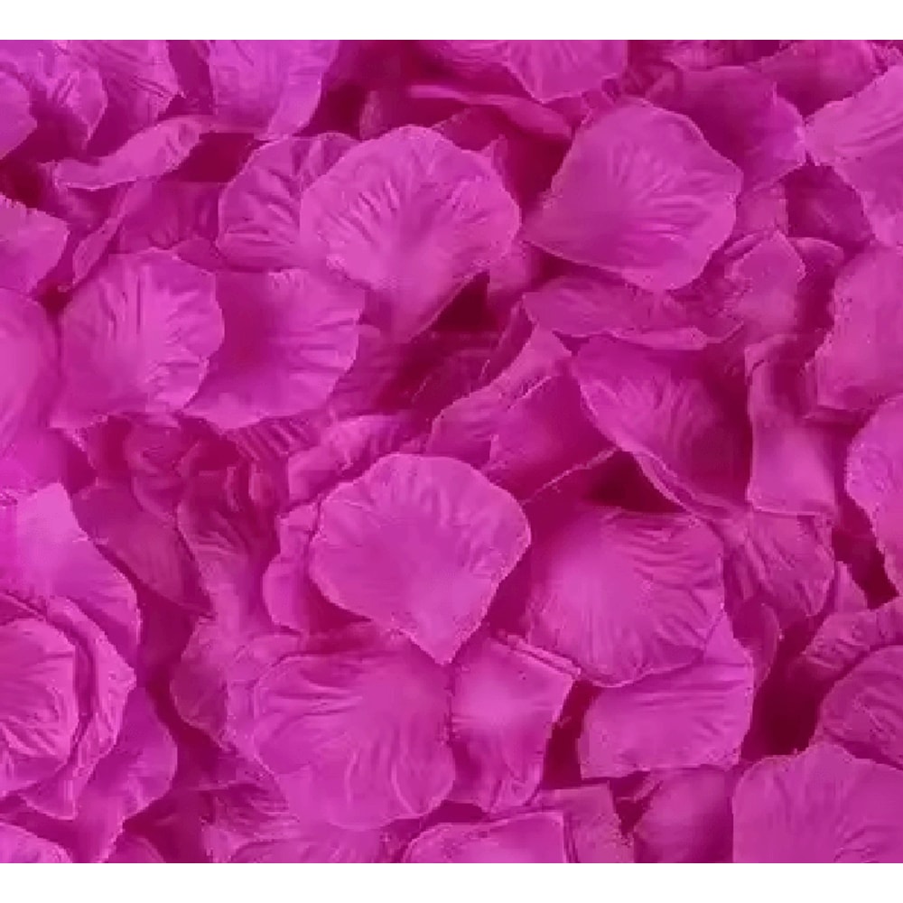 Artificial Rose Petals Red Silk Flower Petals For Romantic Wedding Decor 8