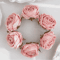 Burned Edge Artificial Rose Flower For Wedding Bridal Bouquet And DIY Decor 14