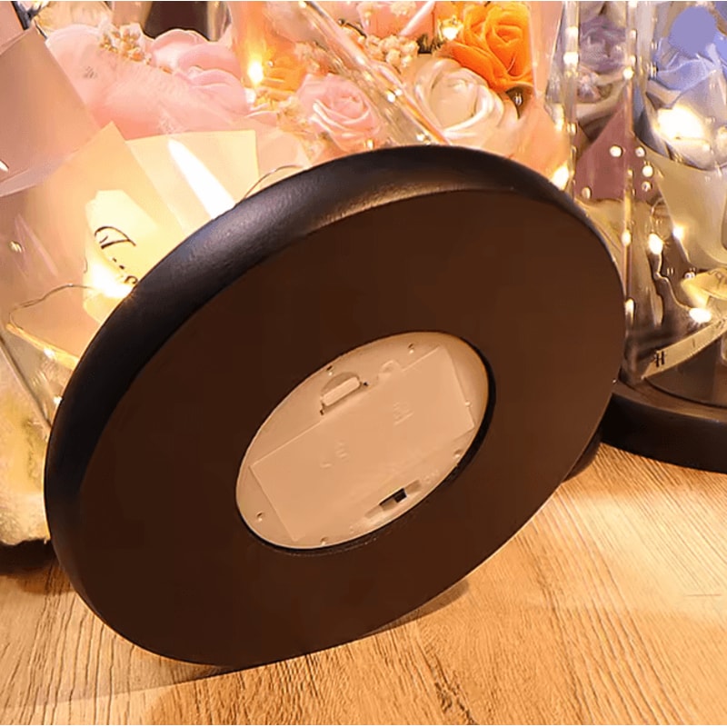 Eternal LED Light Rose In Acrylic Cover Romantic Flower Gift 2