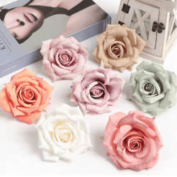 artificial silk rose flowers for wedding decor and diy arrangements