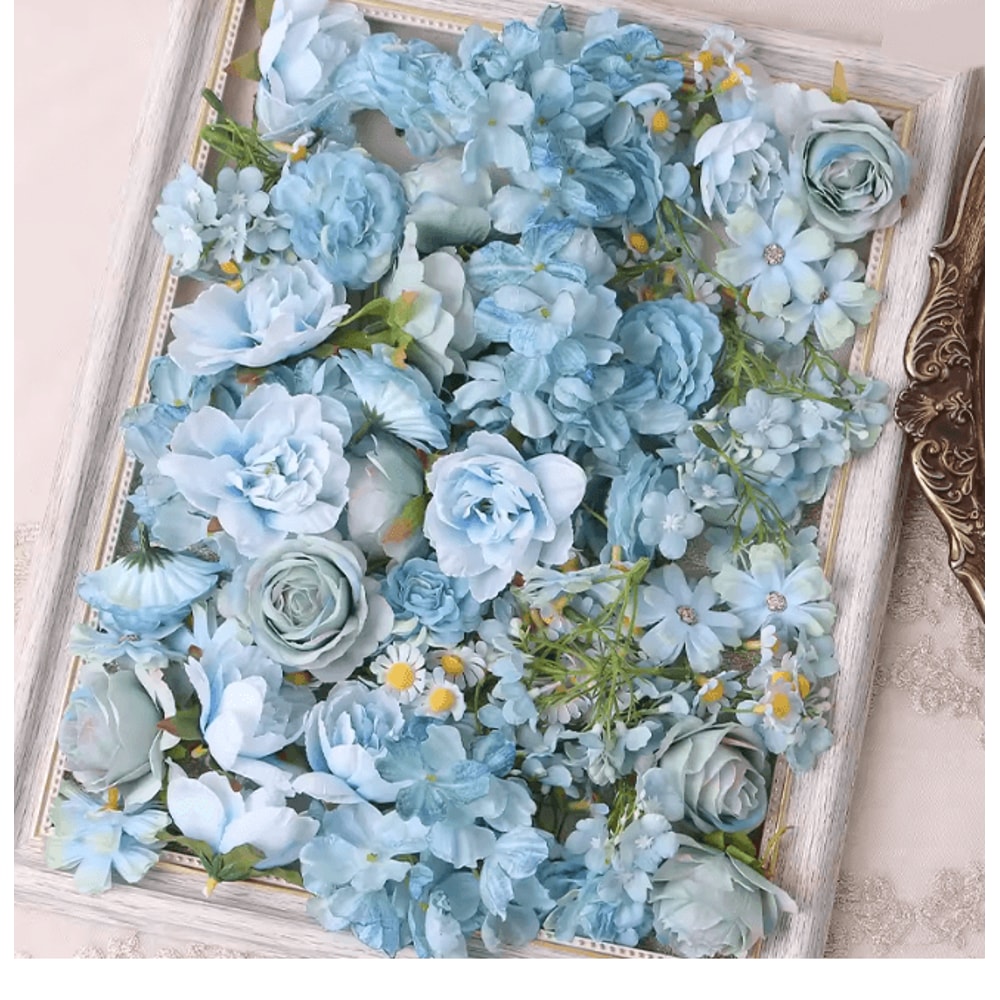 European Style Artificial Silk Rose Flowers For Wedding And DIY Decor 1