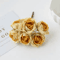 Silk Tea Rose Artificial Flower Stem For Wedding And Home Decor 2