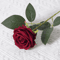 Realistic Artificial Red Rose Stems For Wedding And Home Decor 4