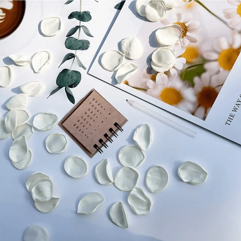 300 Piece Ivory Silk Rose Petals For Wedding Aisle And Romantic Decor 1