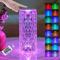 16 Color Rose Crystal Touch Lamp Romantic Bedside Night Light 0