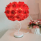 Pastoral Rose Crystal Table Lamp Romantic Heart Bedside Night Light 2
