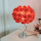 Pastoral Rose Crystal Table Lamp Romantic Heart Bedside Night Light 4
