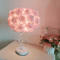 Pastoral Rose Crystal Table Lamp Romantic Heart Bedside Night Light 5