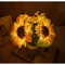 Rechargeable Sunflower LED Night Light Table Lamp For Bedroom Decor 1
