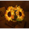 Rechargeable Sunflower LED Night Light Table Lamp For Bedroom Decor 1