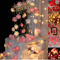 3M LED Rose String Lights Battery Operated Flower Garland Decor 0