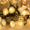 3M LED Rose String Lights Battery Operated Flower Garland Decor 2