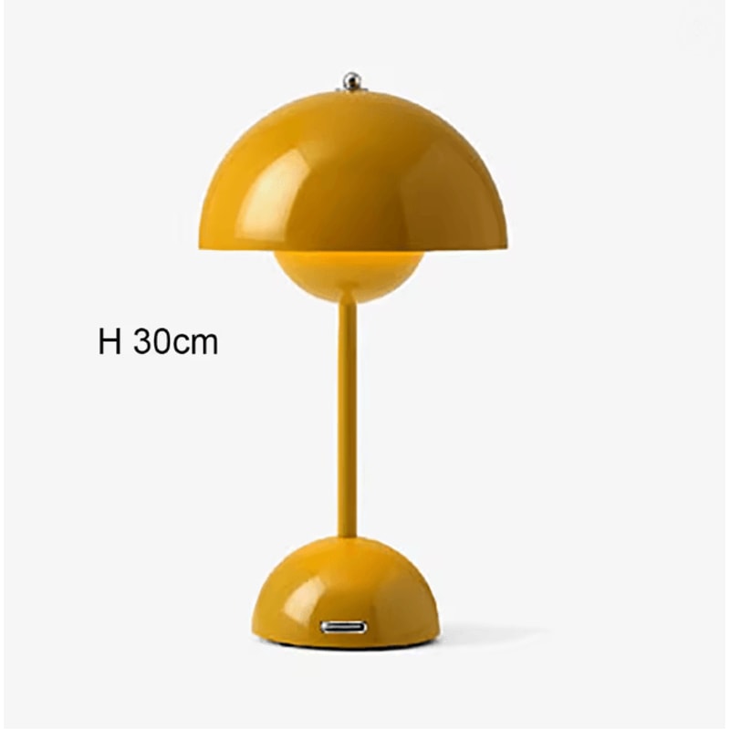 Minimalist LED Bedside Table Lamp Flower Bud Desk Light For Bedroom And Office 3