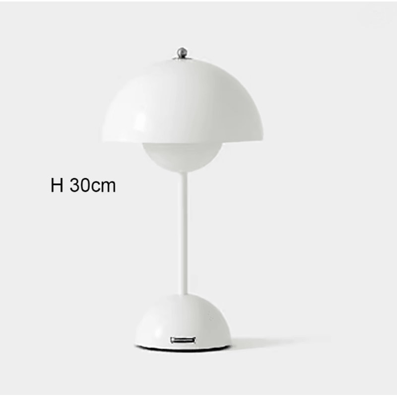 Minimalist LED Bedside Table Lamp Flower Bud Desk Light For Bedroom And Office 4