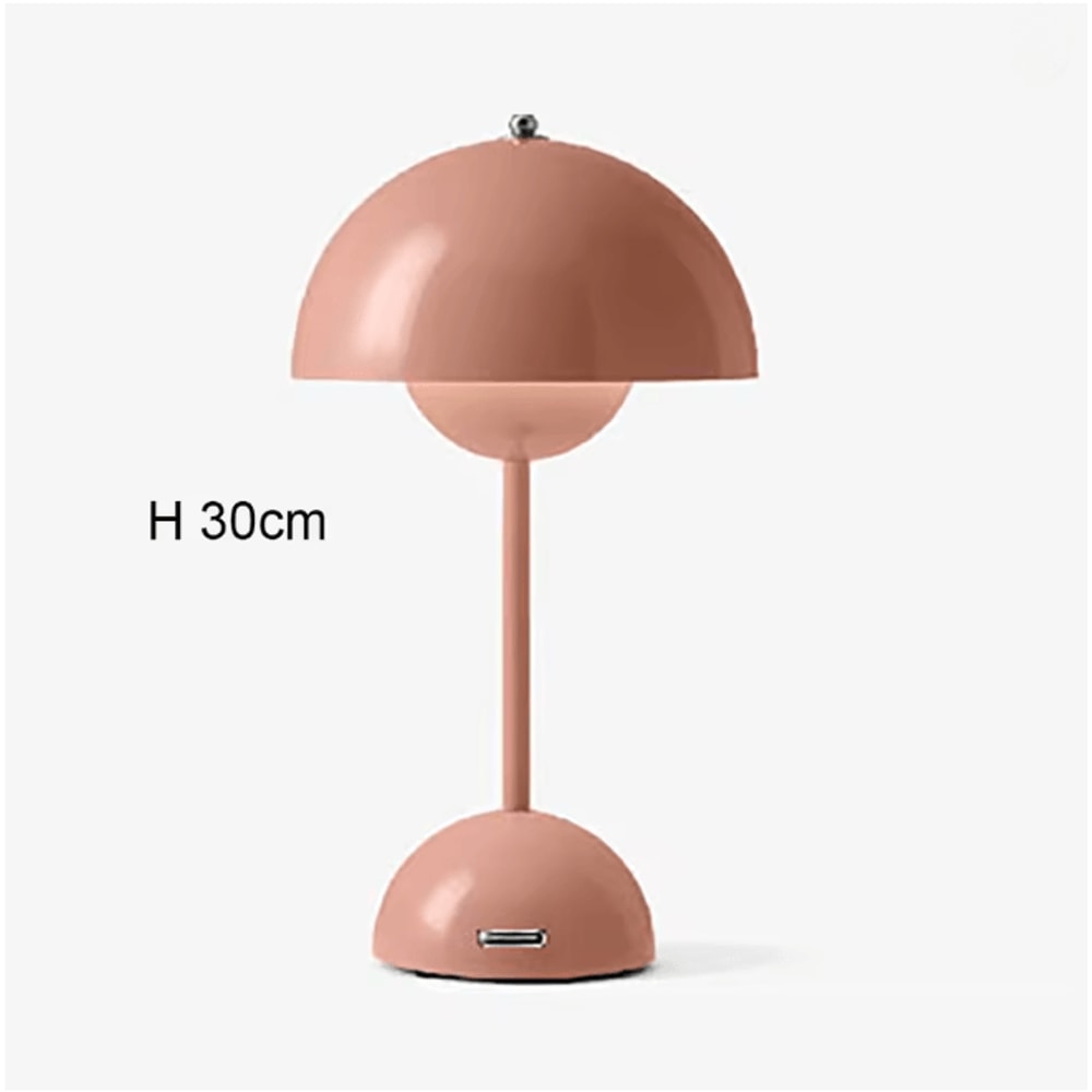 Minimalist LED Bedside Table Lamp Flower Bud Desk Light For Bedroom And Office 6