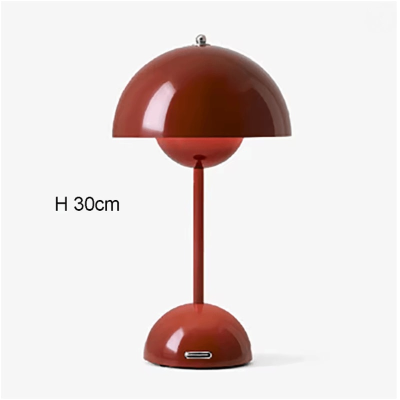 Minimalist LED Bedside Table Lamp Flower Bud Desk Light For Bedroom And Office 7