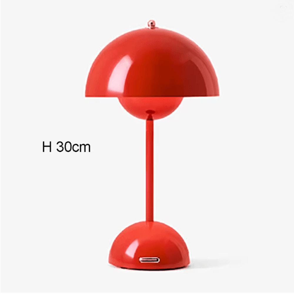 Minimalist LED Bedside Table Lamp Flower Bud Desk Light For Bedroom And Office 10