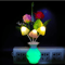 LED Night Light With Auto Sensor Rose Mushroom Plug In Lamp 3