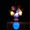LED Night Light With Auto Sensor Rose Mushroom Plug In Lamp 4