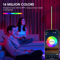 Smart RGB LED Corner Floor Lamp With Music Sync And App Control 2