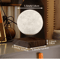 Levitating Moon Magnetic Floating Night Light 3D LED Lamp With Wooden Base 5